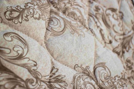 Наматрасник стеганый с резинкой по угласм(Лён/Хлопок) 140х200 3