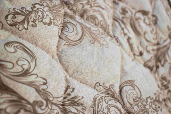 Наматрасник стеганый с резинкой по угласм(Лён/Хлопок) 160х200 3